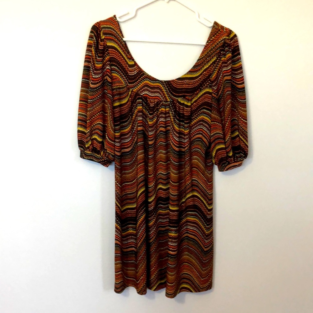Veronica M 70’s inspired dress